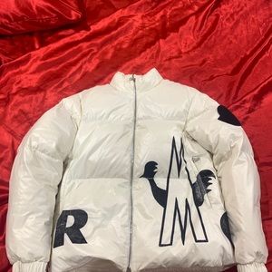 White moncler jacket